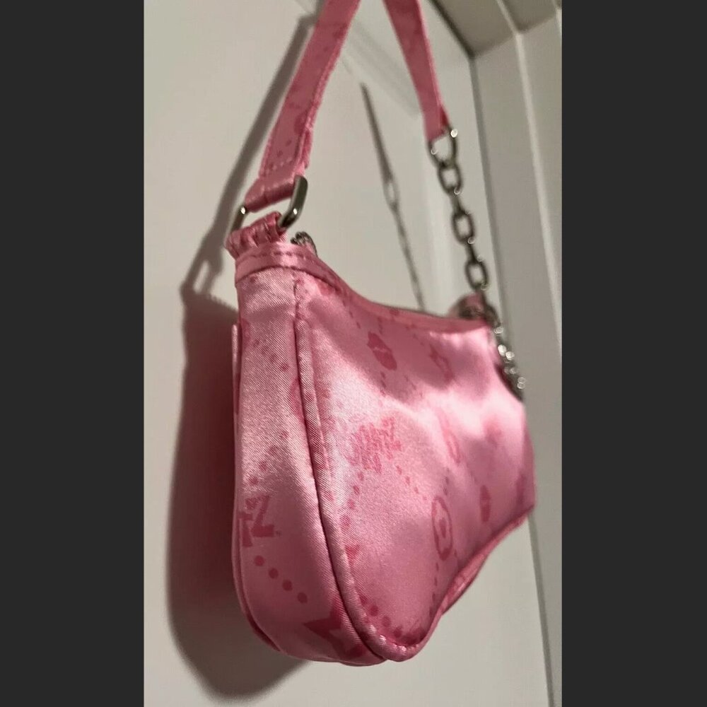 Dolls Kill x Bratz Girlz Really Rock Satin Repeat Print Shoulder Bag NEW - Picture 4 of 9